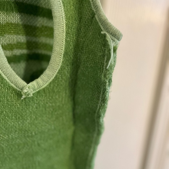 WPYYI Print Dress, Women's Green Summer Hollow Sleeveless Beach Midi Dress - Picture 8 of 8